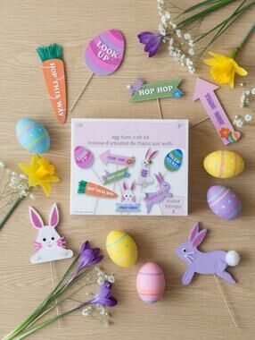 Creatology Easter Egg Hunt Craft Kit (Makes 8 Pieces)